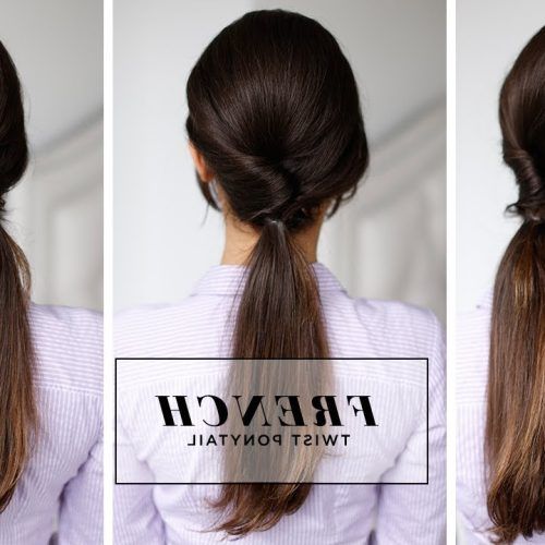 Twist-Into-Ponytail Hairstyles (Photo 10 of 20)