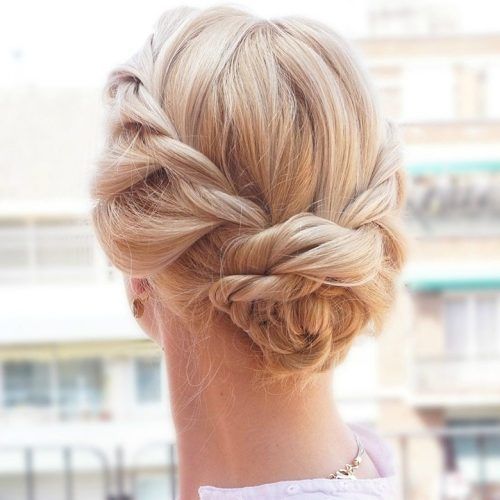 Twisted Rope Braid Updo Hairstyles (Photo 12 of 20)