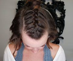 20 Best Ideas Braided Top Knot Hairstyles