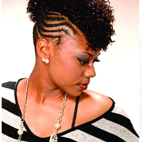 Braids And Curls Mohawk Hairstyles (Photo 11 of 20)
