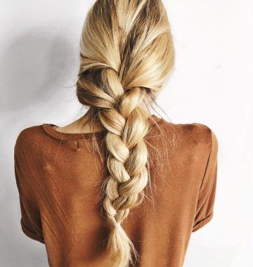 Defined French Braid Hairstyles