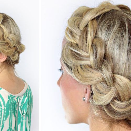 Halo Braided Hairstyles (Photo 8 of 20)
