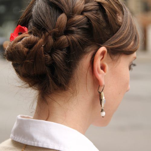 Intricate Braided Updo Hairstyles (Photo 1 of 20)