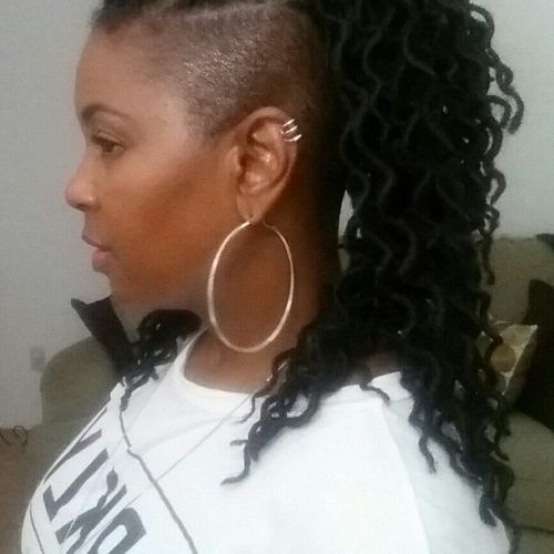 Side Braided Mohawk Hairstyles With Curls (Photo 10 of 20)