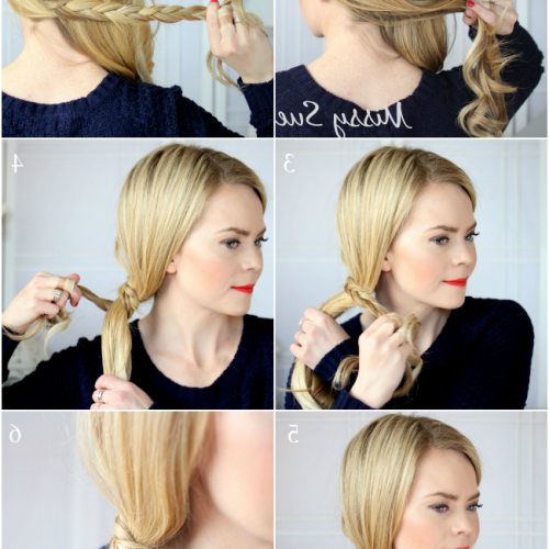 Wrapped Ponytail Braid Hairstyles (Photo 17 of 20)