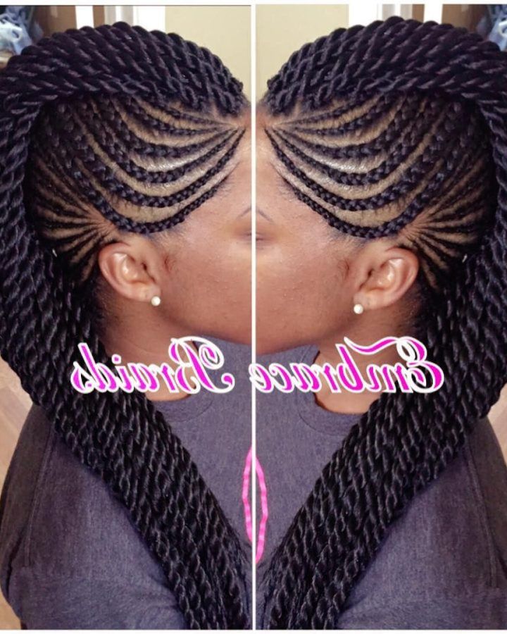 20 Ideas of Fully Braided Mohawk Hairstyles