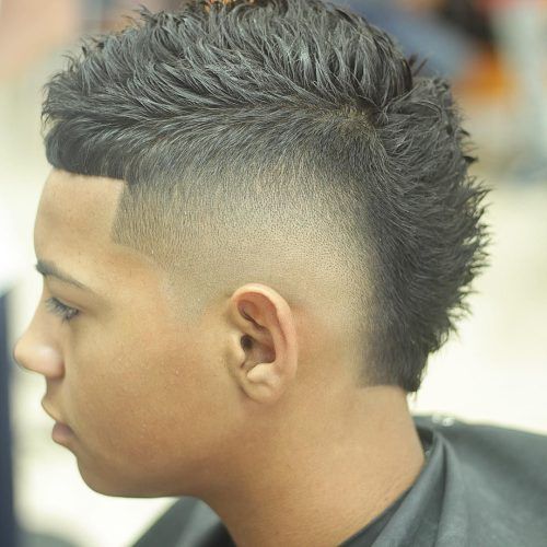 Sharp And Clean Curly Mohawk Haircuts (Photo 5 of 20)