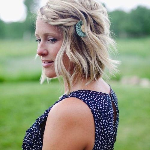Cute Wedding Hairstyles For Short Hair (Photo 15 of 15)