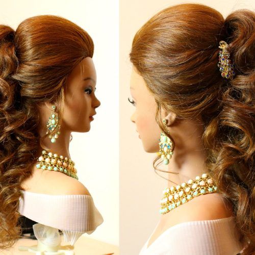 Delicate Curly Updo Hairstyles For Wedding (Photo 12 of 20)