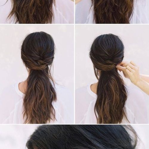 Tied Up Wedding Hairstyles For Long Hair (Photo 3 of 15)