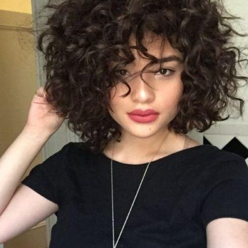 Thick Curly Short Haircuts (Photo 4 of 20)