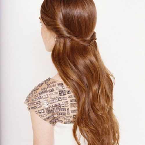 Half Updo Hairstyles (Photo 14 of 15)