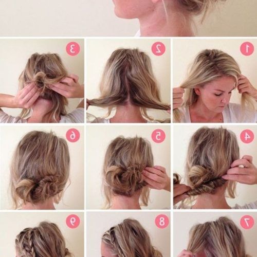 Messy Pony Hairstyles With Lace Braid (Photo 16 of 20)
