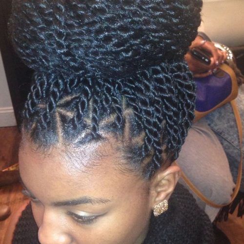 Marley Twists High Ponytail Hairstyles (Photo 12 of 20)