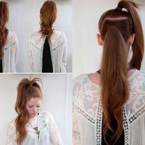 Elegant Ponytail Hairstyles For Events (Photo 16 of 20)