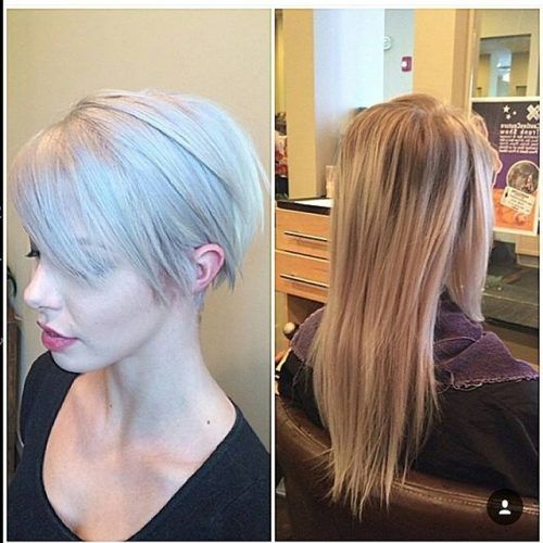 Pastel And Ash Pixie Haircuts With Fused Layers (Photo 7 of 15)