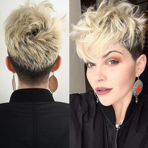 Short Pixie Haircuts For Thick Wavy Hair (Photo 19 of 20)