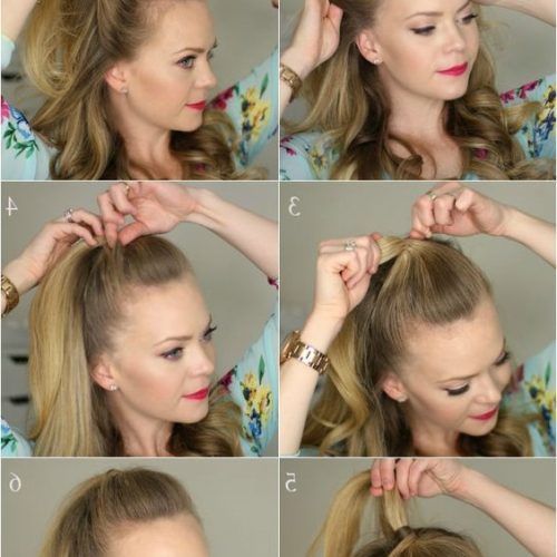Casual Half Up Ponytail Hairstyles (Photo 5 of 20)