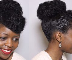 15 Collection of Natural Hair Updo Hairstyles for Weddings