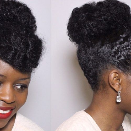 Natural Hair Updo Hairstyles For Weddings (Photo 1 of 15)