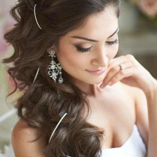 Wedding Reception Hairstyles For Long Hair (Photo 4 of 15)