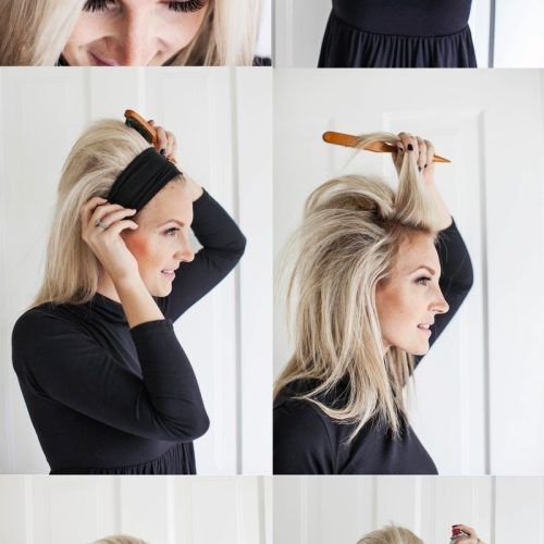 Stylish Low Pony Hairstyles With Bump (Photo 18 of 20)
