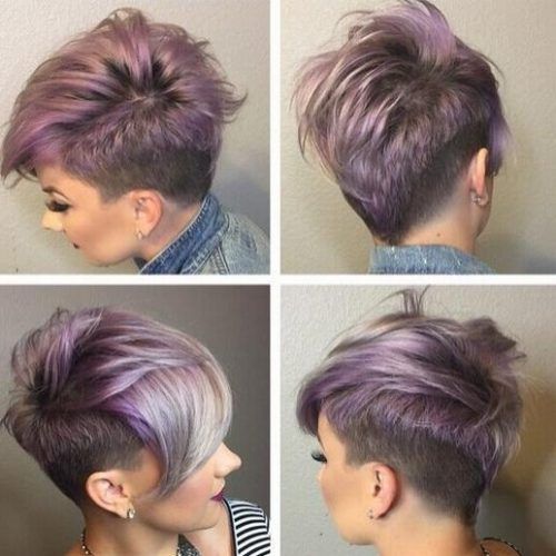 Short Hairstyles With Shaved Sides (Photo 11 of 20)
