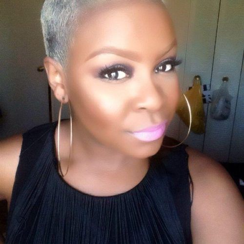Short Hairstyles For Black Women With Gray Hair (Photo 1 of 20)