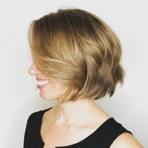 Jaw-Length Bob Hairstyles With Layers For Fine Hair (Photo 3 of 20)
