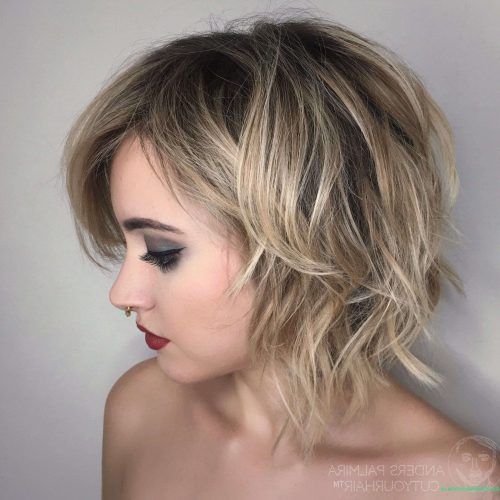 Short And Medium Layers Haircuts For Fine Hair (Photo 14 of 20)