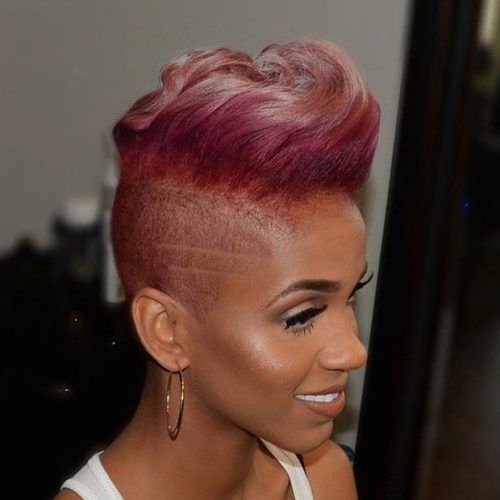 Short Women Hairstyles With Shaved Sides (Photo 15 of 20)