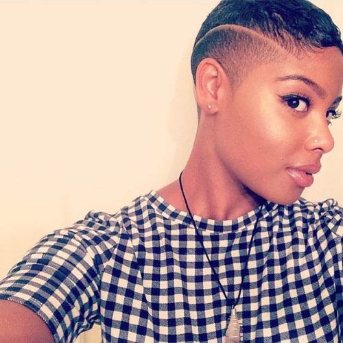 Short Women Hairstyles With Shaved Sides (Photo 11 of 20)