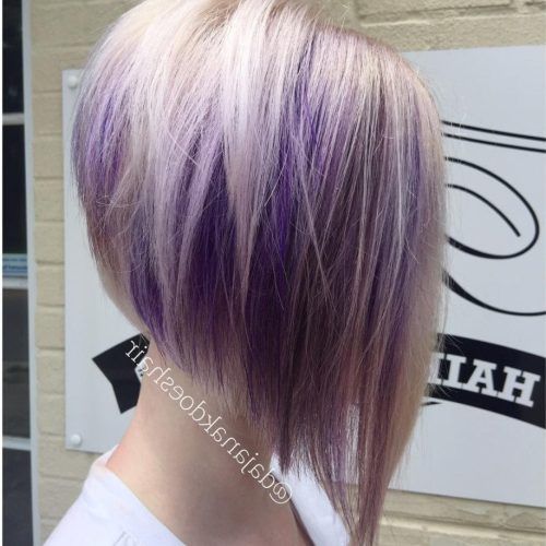 Silver Bob Hairstyles With Hint Of Purple (Photo 9 of 20)