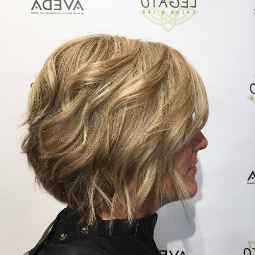 Angelic Blonde Balayage Bob Hairstyles With Curls (Photo 18 of 20)