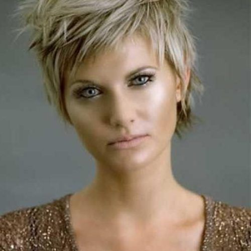 Short Hairstyles For Thick Hair 2014 (Photo 15 of 15)