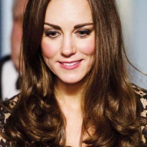 Long Hairstyles Kate Middleton (Photo 6 of 15)