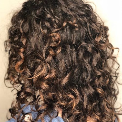 Long Layered Half-Curled Hairstyles (Photo 10 of 20)