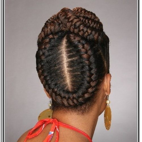 Intricate Braided Updo Hairstyles (Photo 10 of 20)