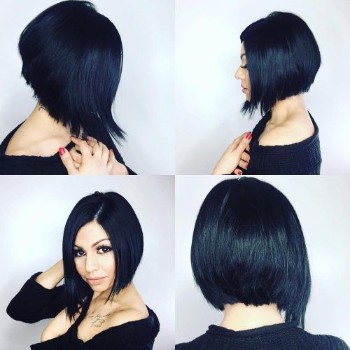 Stacked And Angled Bob Braid Hairstyles (Photo 20 of 20)