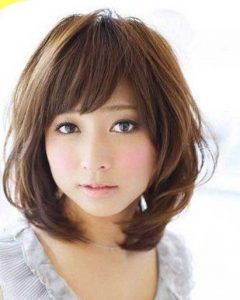 Asian Short Hairstyles For Round Faces
