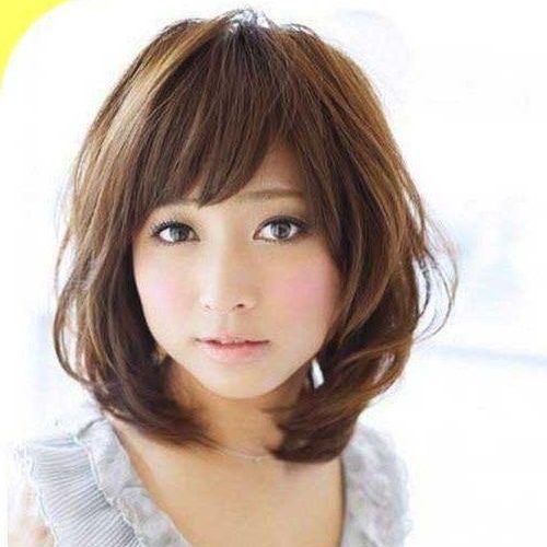 Short Asian Hairstyles For Round Faces (Photo 1 of 20)