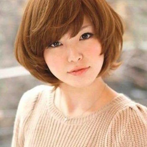 Short Hairstyles For Asian Round Face (Photo 5 of 20)