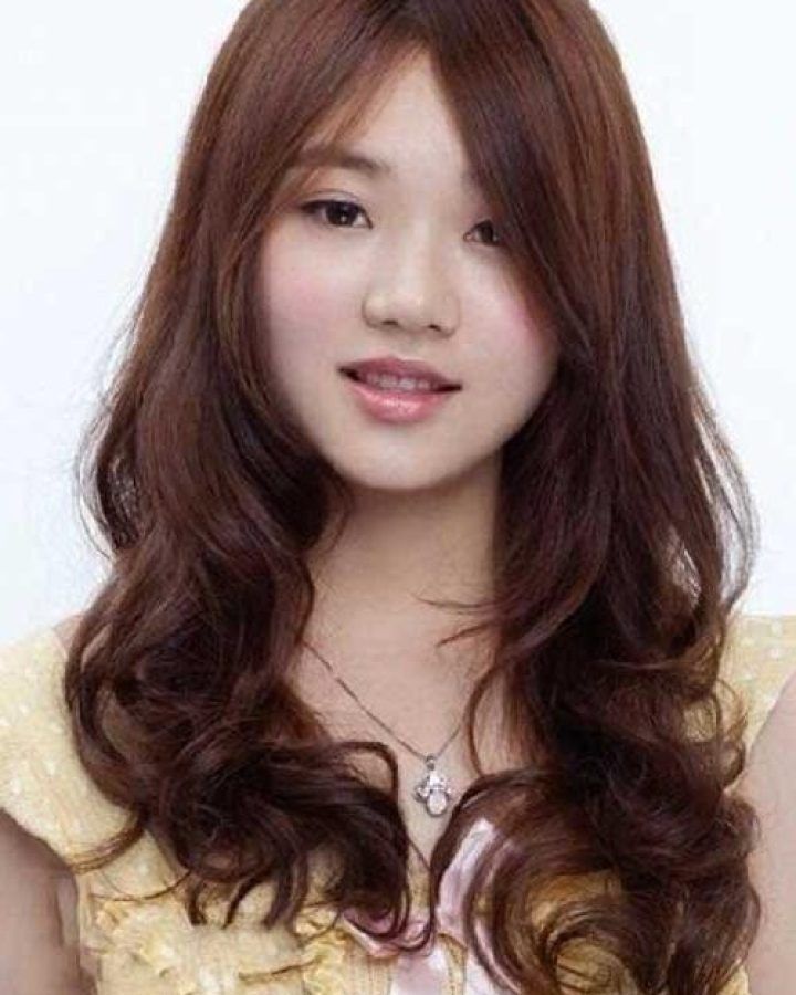 20 Photos Korean Haircuts for Round Face