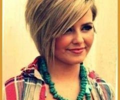 2024 Latest Short Hairstyles for Heavy Round Faces