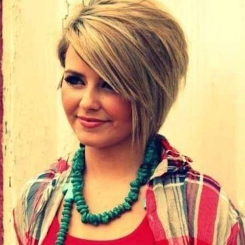 Edgy Short Hairstyles For Round Faces (Photo 20 of 20)