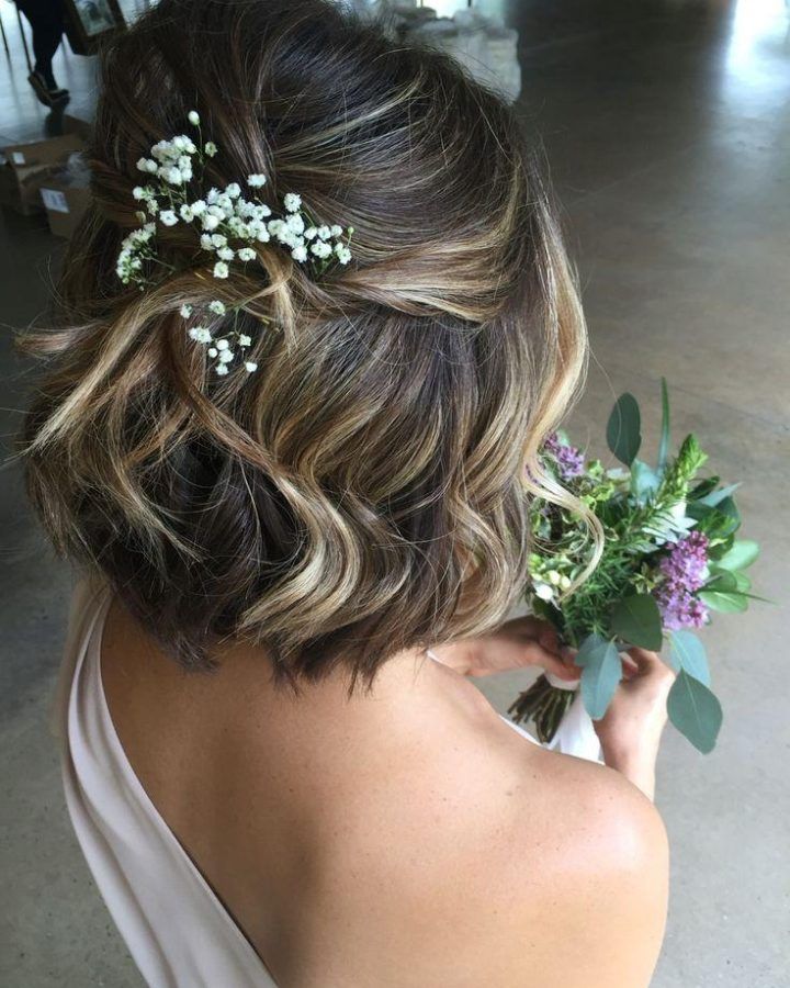 20 Photos Short Hairstyles for Weddings for Bridesmaids