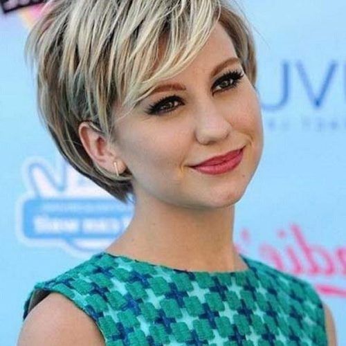 Short Haircuts For Round Chubby Faces (Photo 14 of 15)