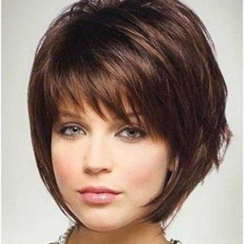 Short Haircuts For Round Face Women (Photo 2 of 15)