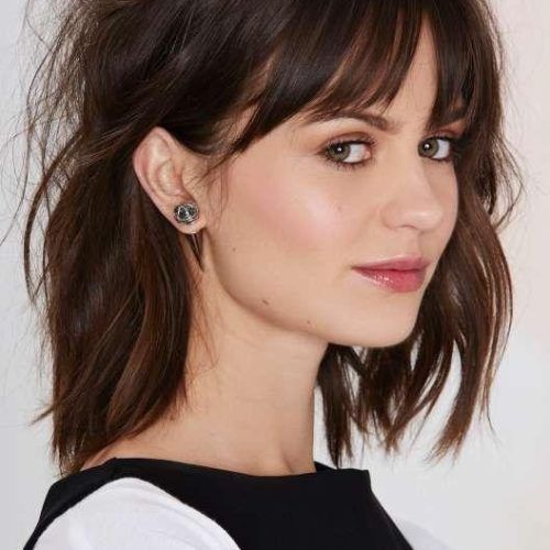 Short Hairstyles With Wispy Bangs (Photo 6 of 20)