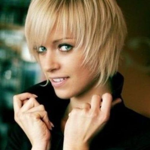Layered Short Hairstyles With Bangs (Photo 16 of 20)